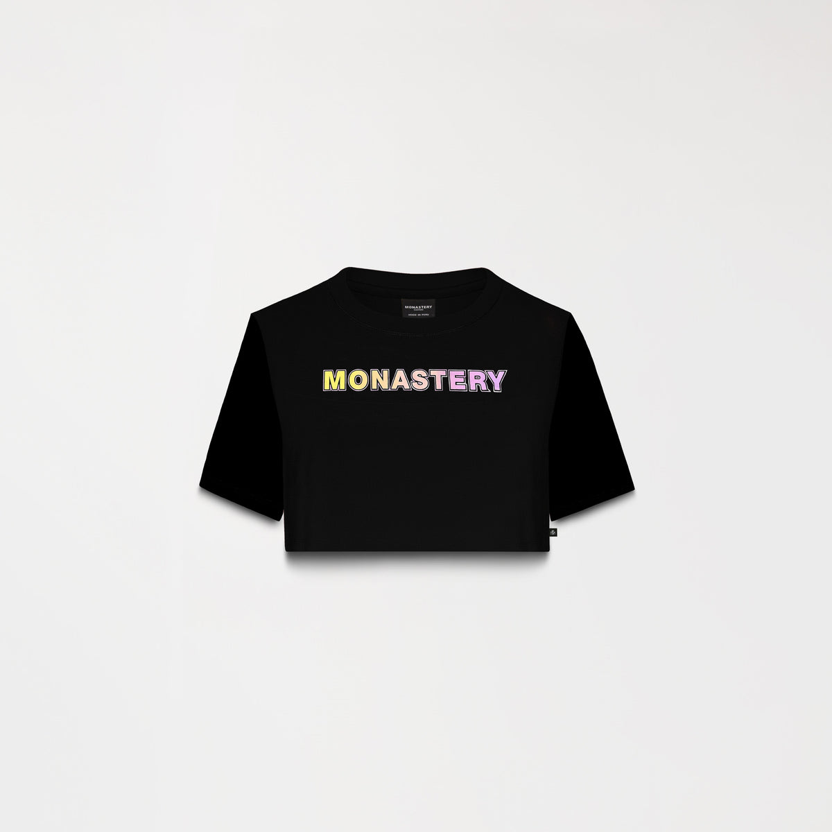Amelia Crop Top Women Black de Monastery