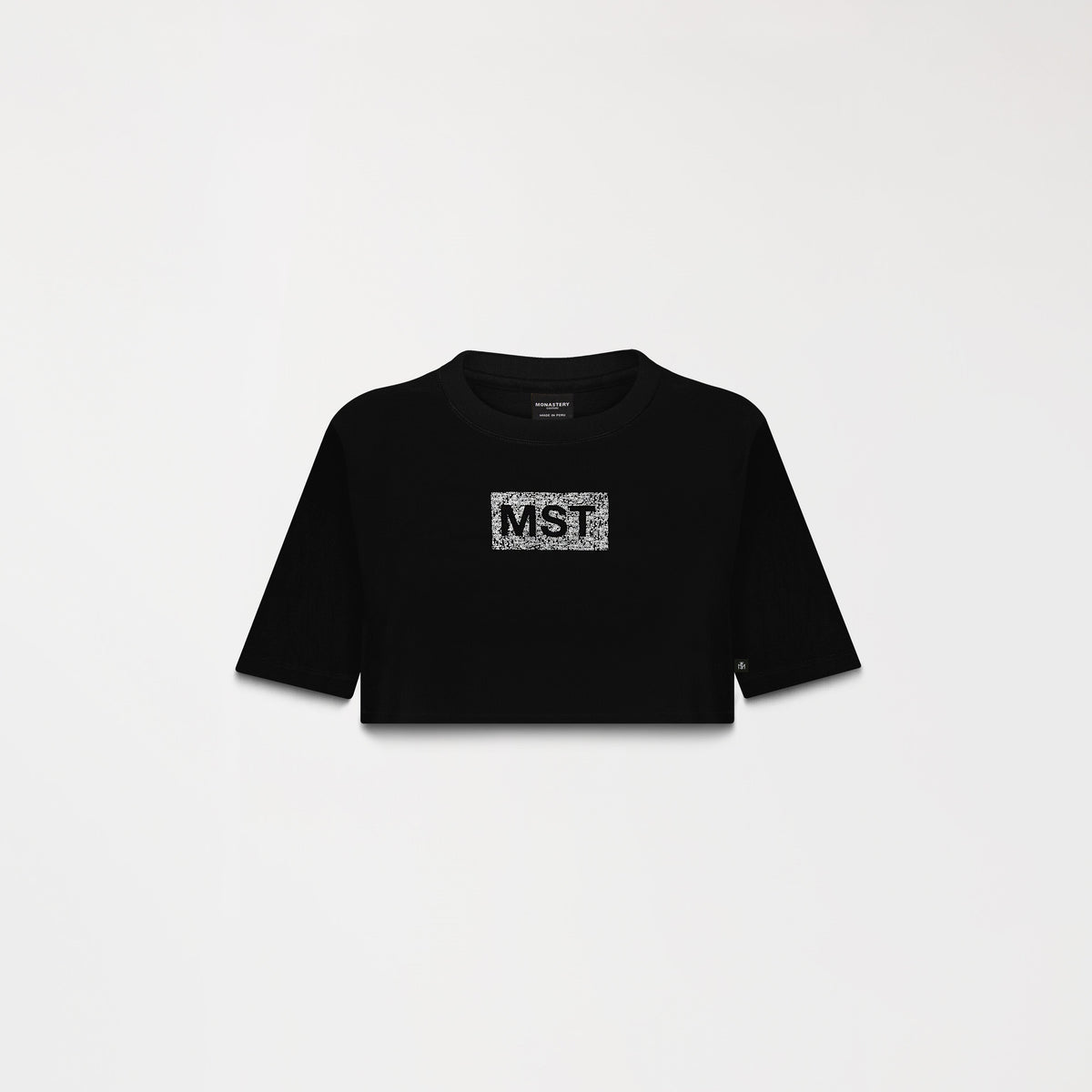 River Crop Top Women Black de Monastery